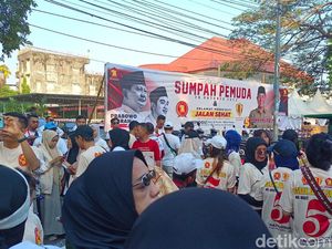 Gibran Batal Hadir, Gerindra Klaim Jalan Sehat Makassar Diikuti 500.000 Orang Gibran Batal Hadir, Gerindra Klaim Jalan Sehat Makassar Diikuti 500.000 Orang