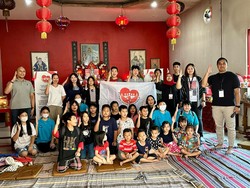 Yayasan Rumah Anak Pancasila Kenalkan Pancasila di Vihara Dhamma Sabha