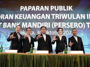 Pecah Telor! Aset Bank Mandiri Tembus Rp 2.007 T Kuartal III 2023