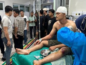 Brigadir Andri yang Dibacok Saat Lerai Geng Motor Terima Apresiasi