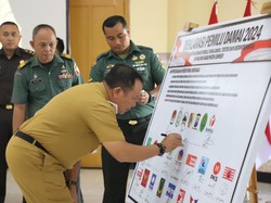 Deklarasi Pemilu Damai, Bupati Jember: Mari Jaga Kerukunan