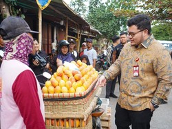 Bupati Kediri Sosialisasi Uji Hasil Panen ke Petani Mangga Podang
