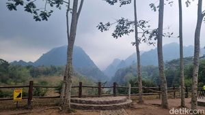 Healing di Nawang Jagad dengan View Gunung Merapi
