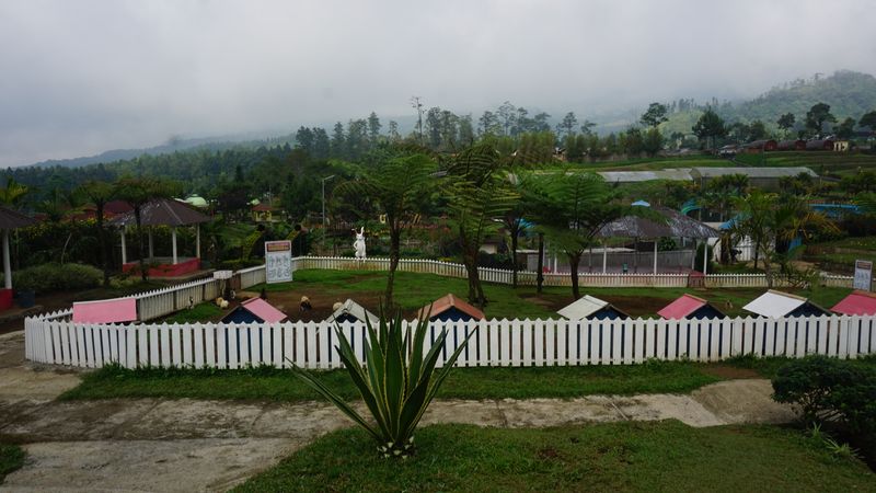 Kawasan Desa Wisata Lembah Asri Serang (D'las) di Desa Serang, Purbalingga