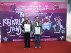 Gelar Nobar Serentak Film Kejarlah Janji, KPU Raih 2 Rekor MURI