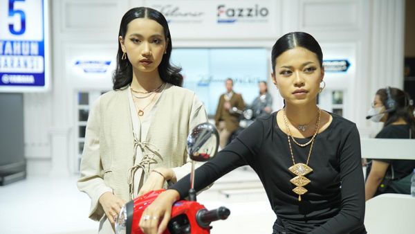 Foto: Inspirasi Tampil Stylish saat Bermotor Persembahan Yamaha x The Palace