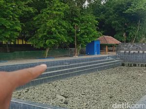 Kondisi TKP Siswa SMP Tewas Tenggelam di Umbul Gedaren Klaten
