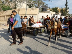 Ngerinya Situasi di Gaza: Ratusan Mayat Berserakan di Jalan