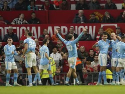 Memalukan! MU Kalah 0-3 dari Man City di Old Trafford