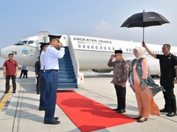 Kunker ke Jambi, Maruf Amin Buka STQH Nasional Malam Nanti