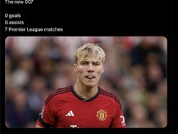 Rasmus Hojlund jadi 007 nih! Foto: dok. Internet/X (Twitter)