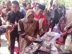 Entaskan Kemiskinan di Sidoarjo, Mensos Risma Luncurkan PENA