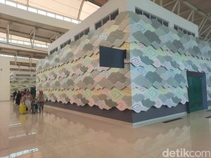 Uniknya Kertajati, Ada Sentuhan Motif Batik Lokal di Bandara Internasional Uniknya Kertajati, Ada Sentuhan Motif Batik Lokal di Bandara Internasional