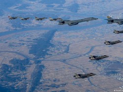 Pakai 130 Pesawat Tempur, AS-Korsel Gelar Latihan Udara Bersama