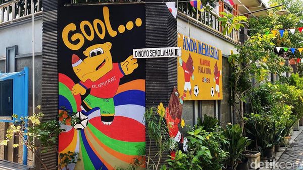 Semarak Kampung-kampung di Surabaya Meriahkan Piala Dunia U-17