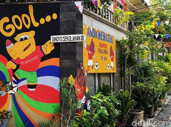 Semarak Kampung-kampung di Surabaya Meriahkan Piala Dunia U-17
