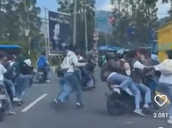 Viral Pelajar Konvoi Diduga Tawuran di Puncak Bogor, Polisi Selidiki