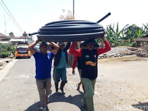 Pipa Air Bersih Sepanjang 25 Km di Boyolali Rusak Akibat Kebakaran Merbabu Pipa Air Bersih Sepanjang 25 Km di Boyolali Rusak Akibat Kebakaran Merbabu