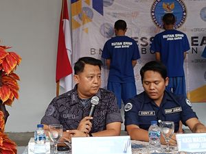 BNNK Bogor Gagalkan Peredaran Ganja Sindikat Sumut, 2 Kg Ganja Disita