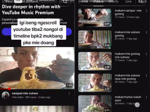 Pria Ini Bikin Konten Mukbang Mie Instan yang Bikin Netizen Miris