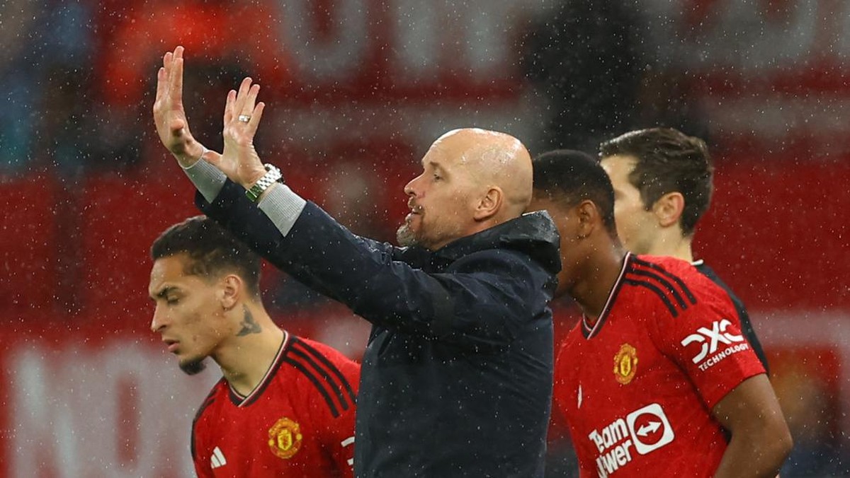 Erik ten Hag tak mampu bikin MU bermain layaknya Ajax Amstedam (REUTERS/MOLLY DARLINGTON)