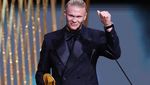 Gaya Erling Haaland Saat Raih Gerd Mueller Trophy 2023