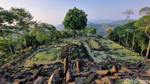 Potret Terkini Gunung Padang di Cianjur