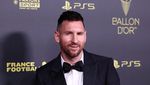 Senyum Messi di Karpet Merah Ballon dOr 2023