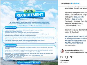 PT Angkasa Pura I Buka Lowongan untuk 19 Posisi, Ini Syarat-Cara Daftarnya PT Angkasa Pura I Buka Lowongan untuk 19 Posisi, Ini Syarat-Cara Daftarnya