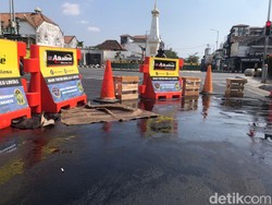 4 Fakta Luapan Minyak di Bawah Tugu Jogja