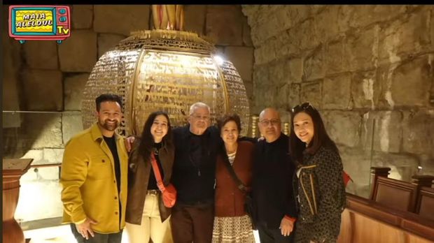 Maia Estianty and Irwan Mussry Vacation to Israel