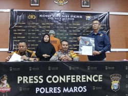 Apes Pelaku Pembunuhan di Maros Ditangkap Polisi gegara Kecelakaan Saat Kabur