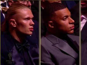 Reaksi Mbappe dan Haaland Saat Messi Raih Ballon dOr 2023