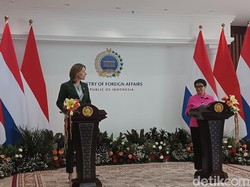 Menlu RI Teken Perjanjian dengan Menlu Belanda, Tegaskan Sikap soal Palestina