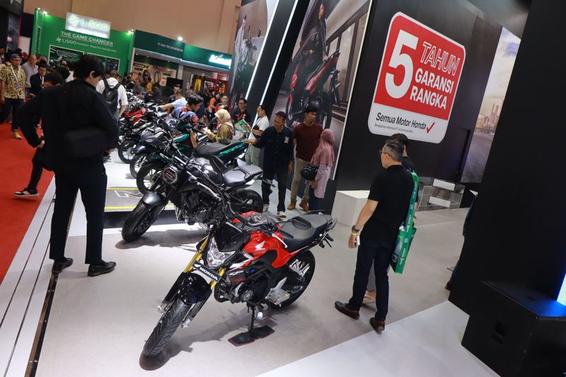 Motor Honda di IMOS 2023.