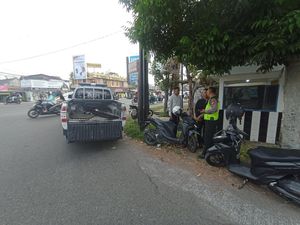 Tabrakan di Simpang 4 Wojo Sewon, Hilman Tewas Terlindas Truk