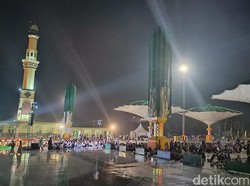 Payung Elektrik Masjid An Nur Pekanbaru Tak Terbuka, Ini Kata Dinas PU Riau