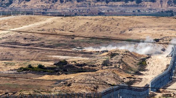 Penampakan Tank-tank Israel Merangsek Masuk ke Wilayah Gaza