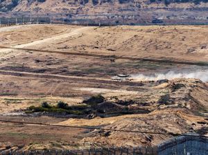 Penampakan Tank-tank Israel Merangsek Masuk ke Wilayah Gaza