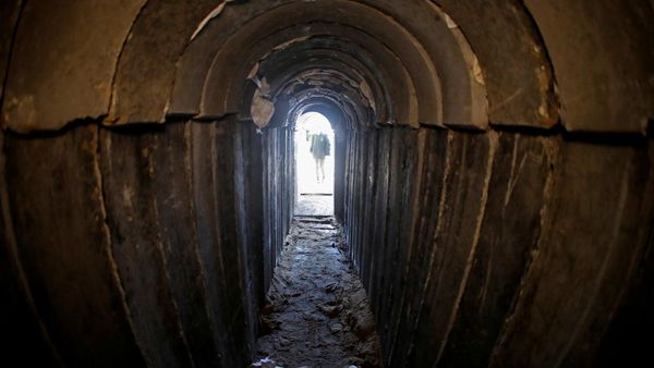 Penampakan Terowongan Hamas yang Membentang di Jalur Gaza