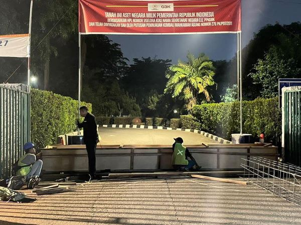 PPKGBK Cor Permanen Akses ke Hotel Sultan