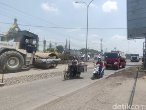 Perbaikan Jalan di Pantura Genuk Semarang, Ada Jadwal Contraflow Perbaikan Jalan di Pantura Genuk Semarang, Ada Jadwal Contraflow