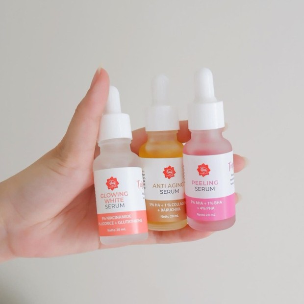 Potret koleksi Serum dari Viva Cosmetics/ Foto: instagram.com/viva.cosmetics Potret koleksi Serum dari Viva Cosmetics