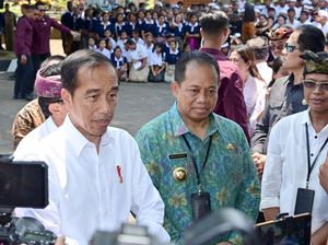 Jokowi Kunjungi SMK di Gianyar Bali, Beberapa Fasilitas Bakal Diganti