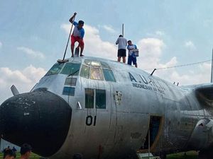 Kala Hercules Sang Penjelajah Koleksi Museum Dirgantara Jogja Dimandikan