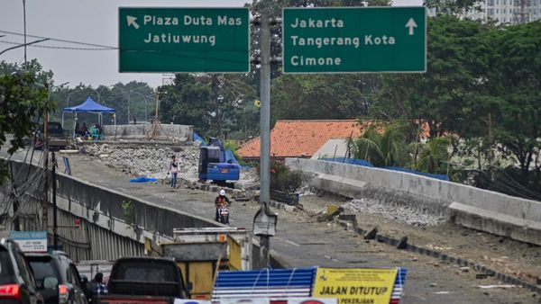 Foto-foto Terkini Rehabilitasi Jalan Layang Cibodas