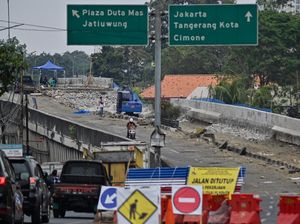Foto-foto Terkini Rehabilitasi Jalan Layang Cibodas