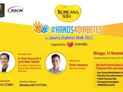 Sambut Hari Diabetes Sedunia, Tropicana Slim Gelar #Hands4Diabetes2023