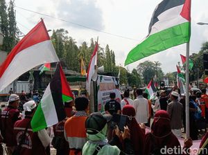 Desak Kemerdekaan Palestina, Massa di Purworejo Gelar Aksi