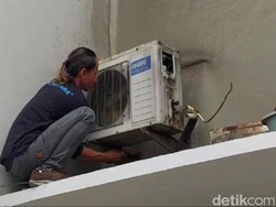 Suhu Panas, Tukang Reparasi AC di Tasikmalaya Ketiban Berkah